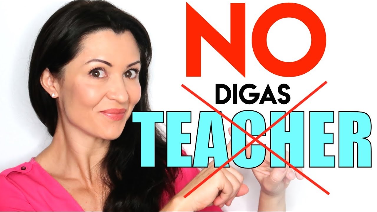 DEJA DE LLAMAR A TUS PROFESORES TEACHER | Mejora tu Inglés | Elisa Valkyria  - YouTube