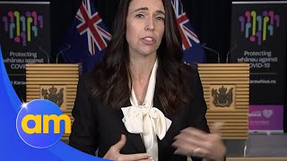 PM Jacinda Ardern on COVID traffic light system options for NZ | AM