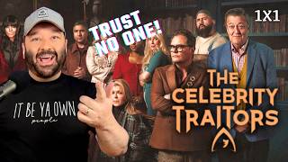 EVERYONE'S A SUSPECT! American Reacts to CELEBRITY TRAITORS 1x1 for The First Time