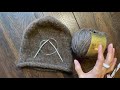 Связала шапку из Gazzal Alpaca Air color 77 | видео #2 | шапка лицевой гладью