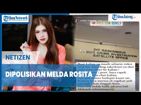 Melda Rosita Polisikan Penyebar Video Baju Melorot