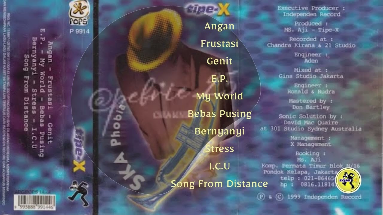 Tipe X Album SKA PHOBIA