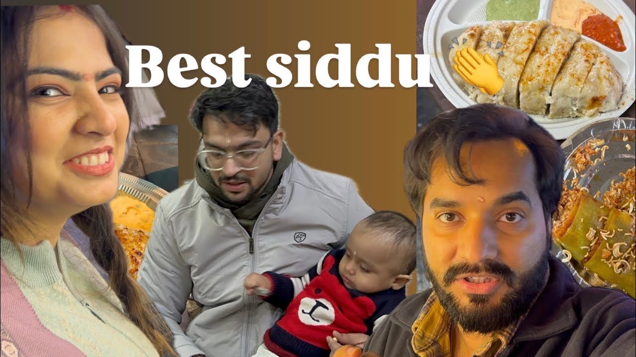 Kya itna Accha siddu ho sakta hai 🙏🙏 best place to eat siddu 