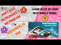 Piano bajana kaise sikhe mobile se | Piano on Mobile | Piano Bajao Mobile Se |