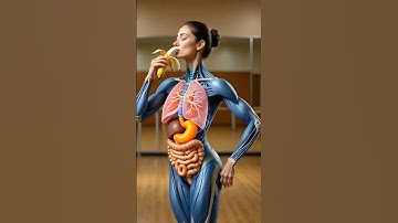 The Amazing Journey of a Banana Inside Your Body | 3D Human Digestive System Animation
