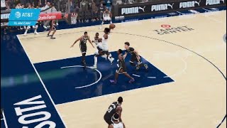 Timberwolves Vs Nets I Nba 2K25 Smooth Gaming No Spam Dribbling