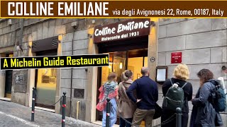 Michelin Guide Restaurant - Colline Emiliane ROME IT