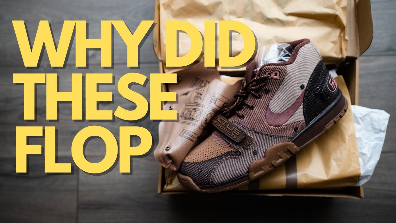 Are These the Biggest Brick Of 2022? | Nike Cactus Jack Air Trainer Travis  Scott Review