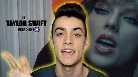 if TAYLOR SWIFT was SIRI