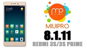 MiuiPro 8.1.11 || REDMI 3S /3S PRIME/3X || Review & Download Links 2018