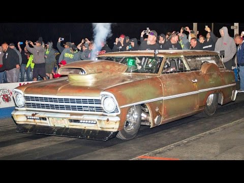 SWAMP THING Nitrous Nova Wagon - No Prep MAYHEM!