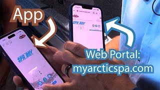 When Arctic Spas Spa Boy App is having issues use OnSpa Website Portal Instead...