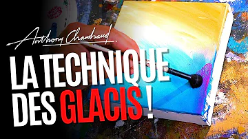 Comment faire un glacis en peinture ?