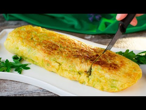 Ein Rezept mit nur 1 Zucchini, 2 Tomaten und 3 Eiern. Kinder können auch mitmachen!| Schmackhaft.tv . 