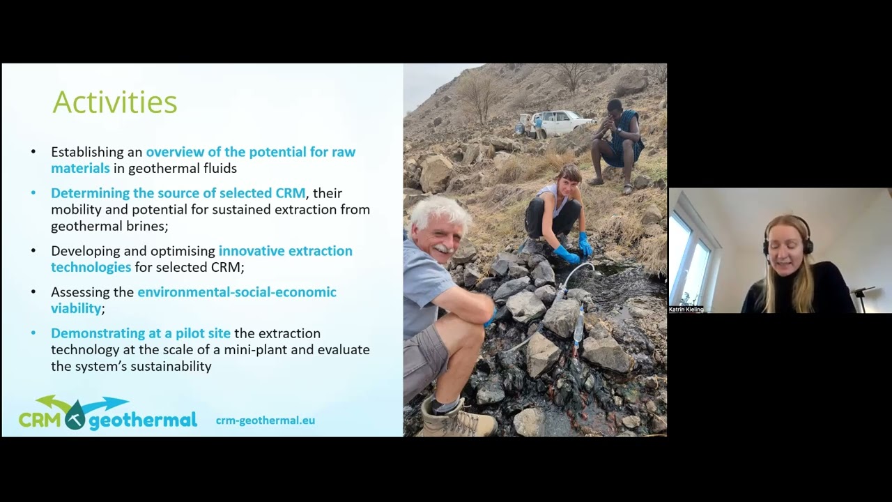 CRM-geothermal Webinar: Social acceptance for innovative technologies in the energy transition