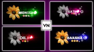 Smoke Effect Viral Name Art Video Editing In Vn App । 😱 Trending Smoke Fire Lyrics Video Editing... screenshot 4