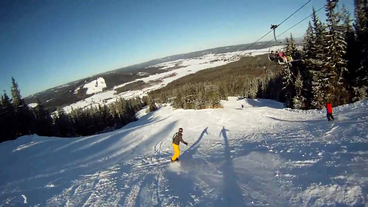 Romme Alpin - Nedför Älgkyssen - YouTube