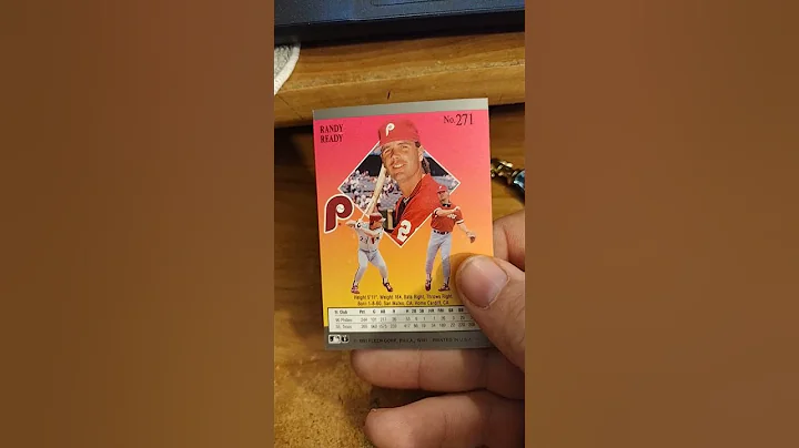 Randy Ready Baseball Card