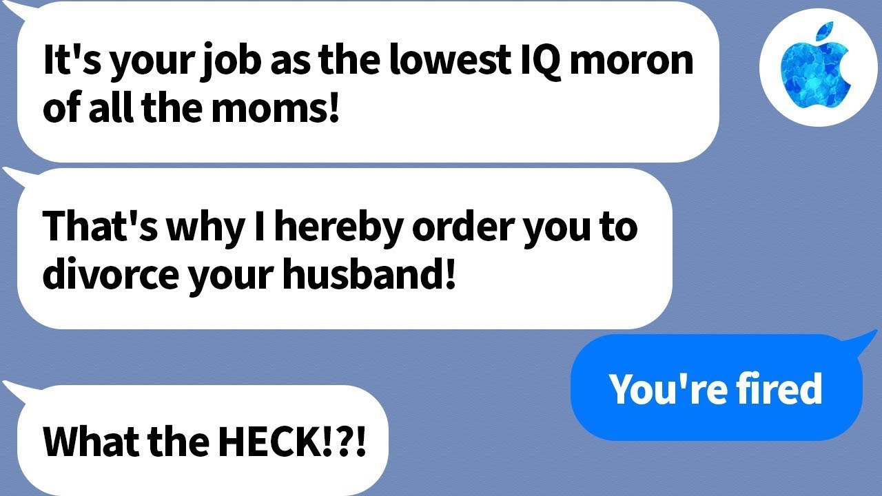 【Apple】A psycho mom from kindergarten ordered me to divorce my husband not knowing I was her boss...