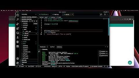 FastAPI: Sub Applications - Mounts