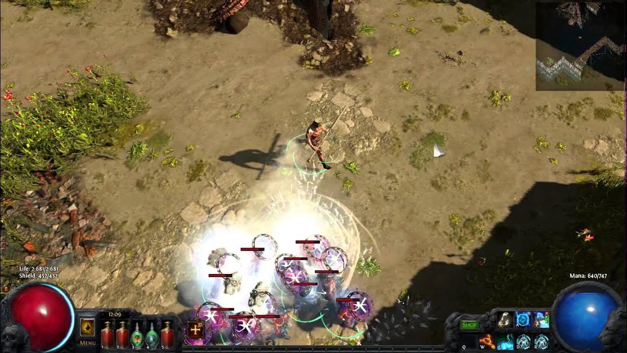 [2.0.5] Path of exile - test temporal chains and chill