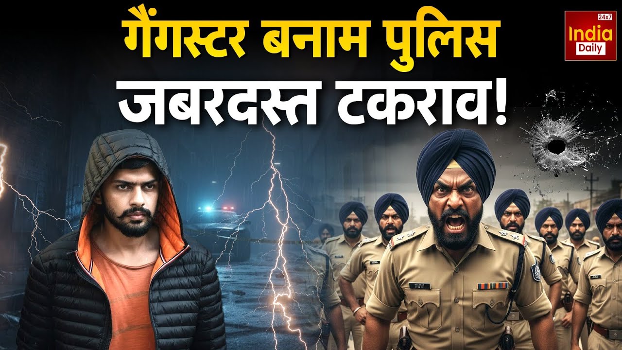 Chandigarh Police और Gangster के बीच जबरदस्त मुठभेड़ | Lawrence Bishnoi | Police | Breaking News