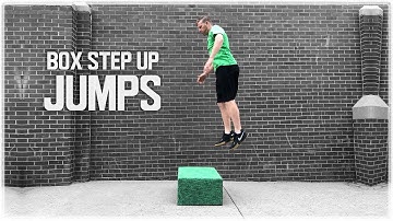 Explosive Step Up | Plyometric Single Leg Box Jump (Sprint Faster & Jump Higher)