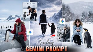 Instagram Trending Penguin Photos Editing Prompts Gemini | Penguin Ke Sath AI Photo Kaise Banaye