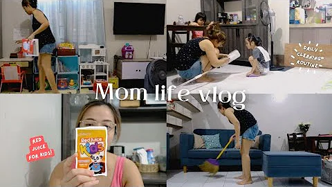 MOM LIFE VLOG: DAY IN THE LIFE OF A MOM OF TWO IN PH| LAUNDRY & DAILY CLEANING RESET | MAICA LAUSIN
