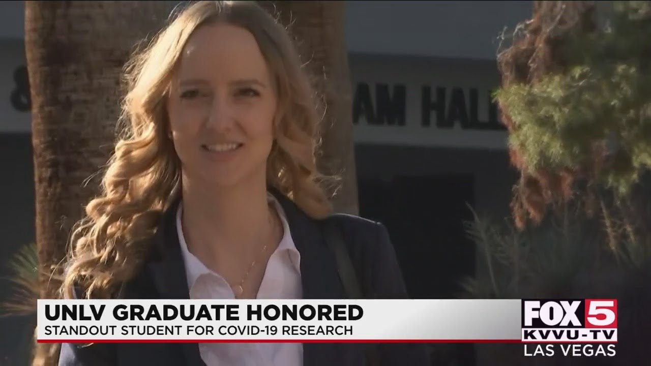 UNLV graduate honored for public health research during pandemic YouTube