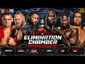 OBA FEMI vs BROCK vs OMOS vs ROMAN vs KHALI vs GUNTHER : ELIMINATION CHAMBER CAGE MATCH | WWE2K26