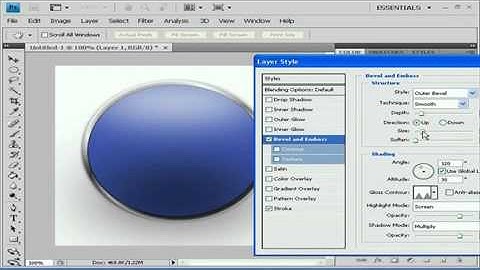 Play Button in Photoshop CS4 - tutorial for beginners HQ HD.mp4