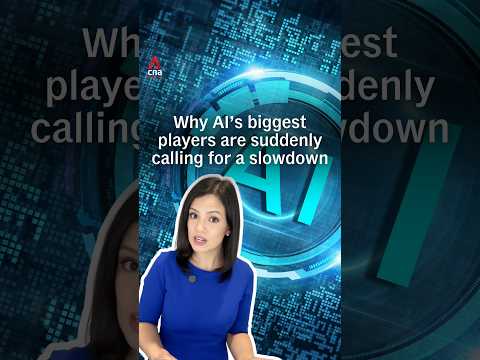 CNA Explains: Why AI’s biggest players are suddenly calling for a slowdown