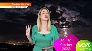 29 - 30 October 2022 | Vox Weather WEEKEND Forecast