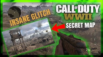 HIDDEN SECRET MAP ON Call of Duty WW2! The Grounds (*TUTORIAL!*)