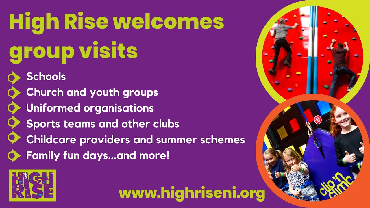 Groups welcome at High Rise