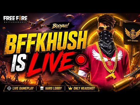 FREE FIRE MAX LIVE 🔴 Friends Ke Sath Full Masti 😍 | Funny Moments, Squad Gameplay & Booyah #fflive