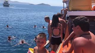 Swimming in the Sea near Bodrum