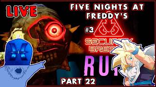 🔴THE MIMIC TRICKED US?! WHERE IS GREGORY? | Fnaf Security Breach Ruin With Peak &amp; Red (Ep22)