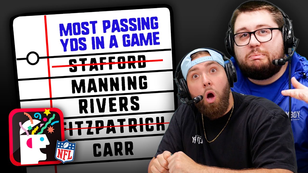 INSANE comeback in NFL Scattegories!