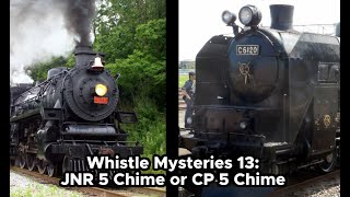 Whistle Mysteries 13: JNR 5 Chime or CP 5 Chime? (Solved)
Im gonna get confused by this point. I cant tell the whistle cords if its JNR 5 Chime or CP 5 Chime.
(Solved: Its came from a JNR 5 Chime. This sound was came from SoundEffect-Lab website.) Whistle Mysteries 13: JNR 5 Chime or CP 5 Chime? (Solved)