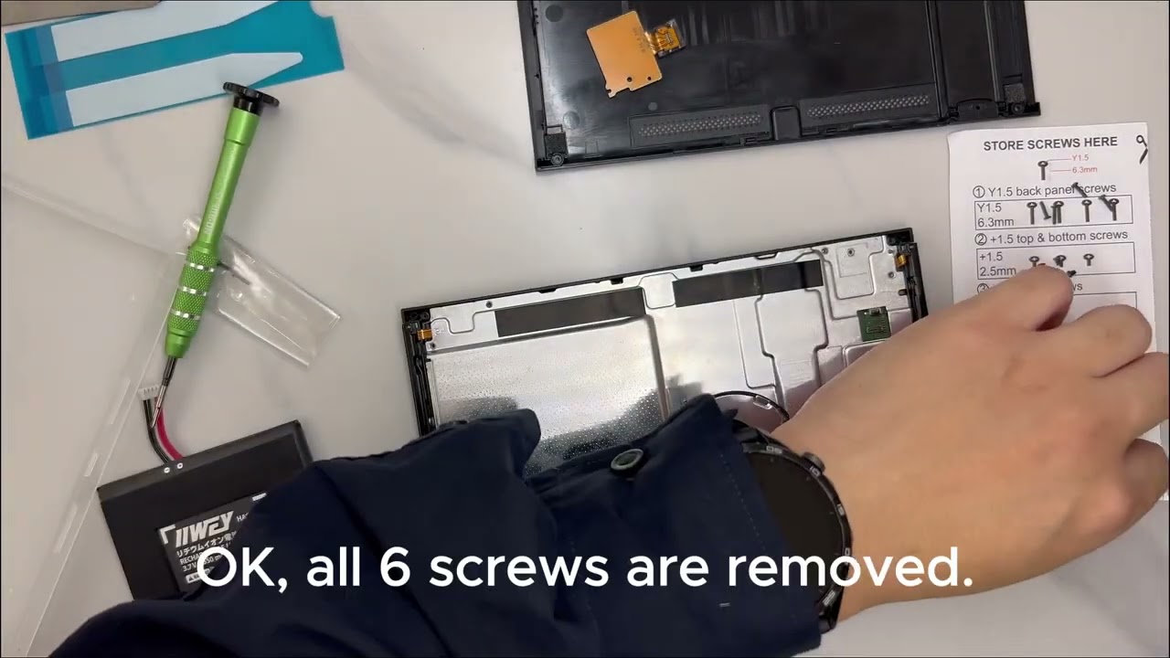 Nintendo Switch Battery Replacement-How To Do! - YouTube