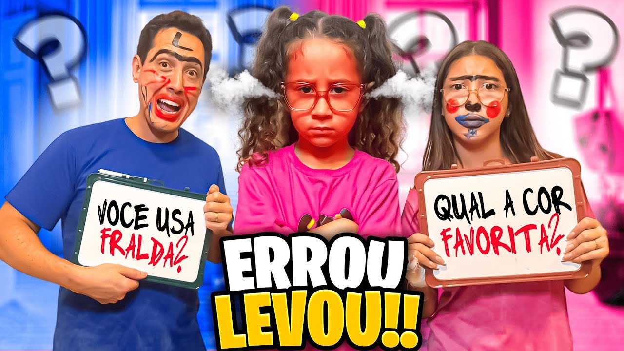 ERA PRA SER UM QUIZ, MAS NANDA NÃO GOSTOU. *deu muito ruim