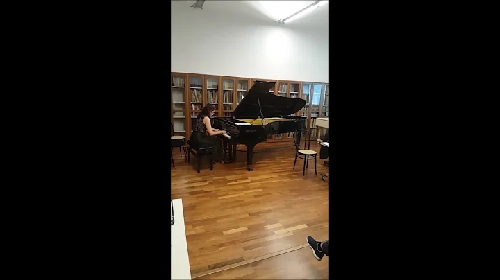 Erica Bisesi - MESSIAEN PRELUDES n. 4 e n. 3, Instants défunts e Le nombre léger