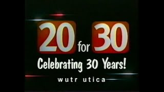WUTR Commercial Breaks (April 9, 2000)