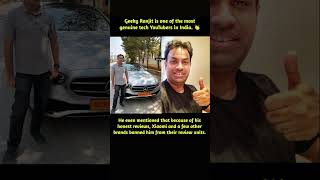 Geeky Ranjit is one of the most genuine tech YouTubers in India...#trending #shortvideo #shorts