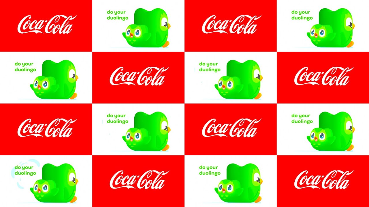 Coca Cola animation Intro and Dulingo Logo intro Over 1 Million Times ...