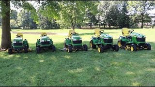 The Best Garden Tractors Ever Made - Featuring the X738, X595 and more