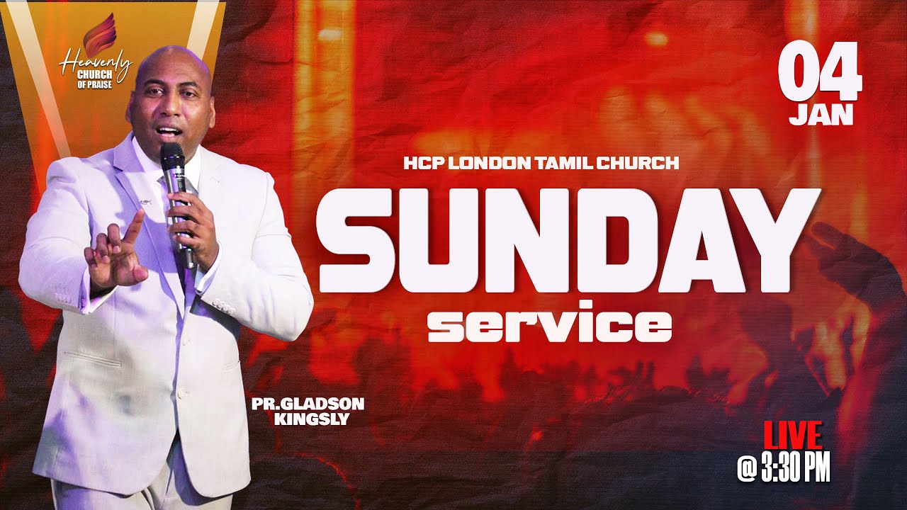 🔴LIVE - SUNDAY 2nd SERVICE | LONDON TAMIL CHURCH | Pr.Gladson Kingsly | 