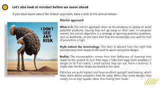How to deal with Perceptions in Life and Business and use those in your Risk Management Efforts